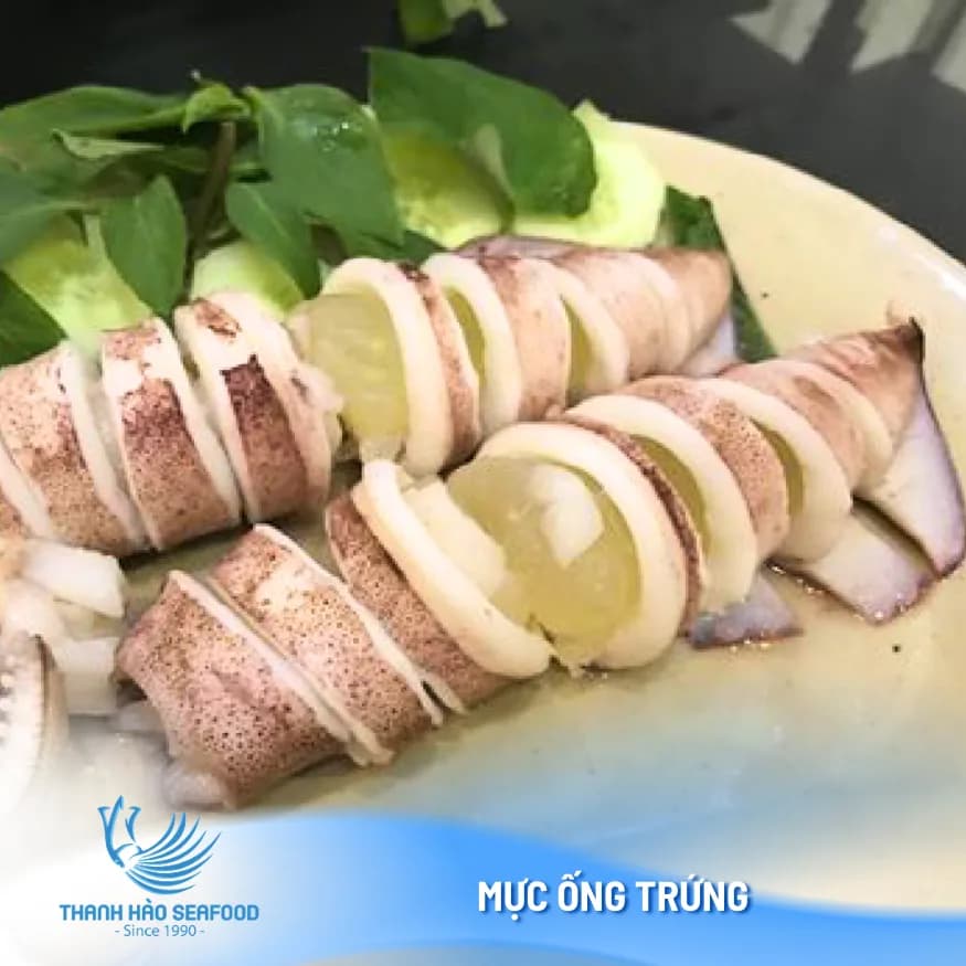 Mực ống trứng