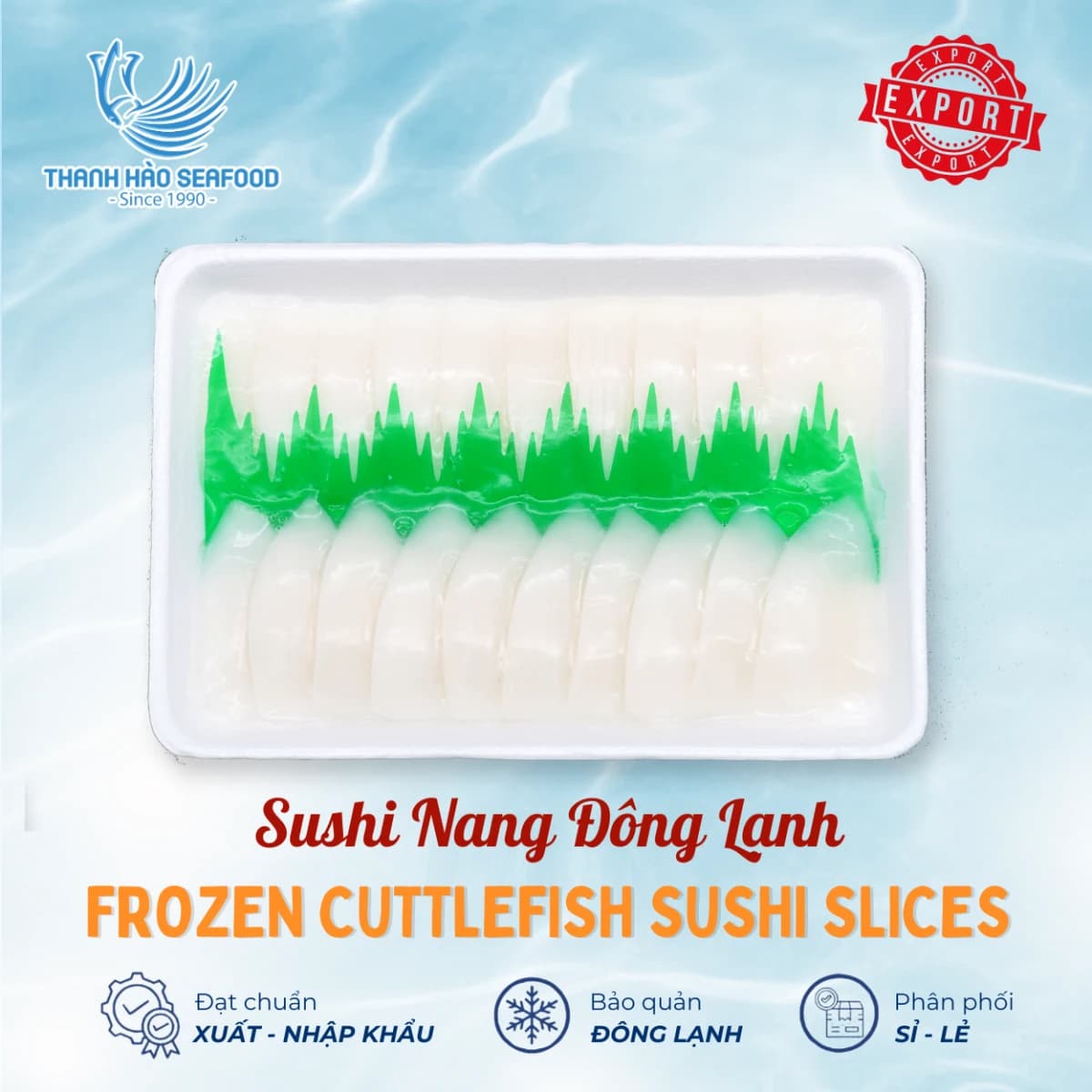 Mực nang Sushi